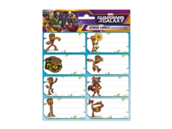 Etiquetas Escolares Marvel Groot (16 Uds) Blister Ele0292