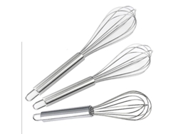 Batidor De Cocina De Acero Inoxidable Profesional, Batidor Manual Para Mezclar Y Batir Huevos, Masa Y Salsas
