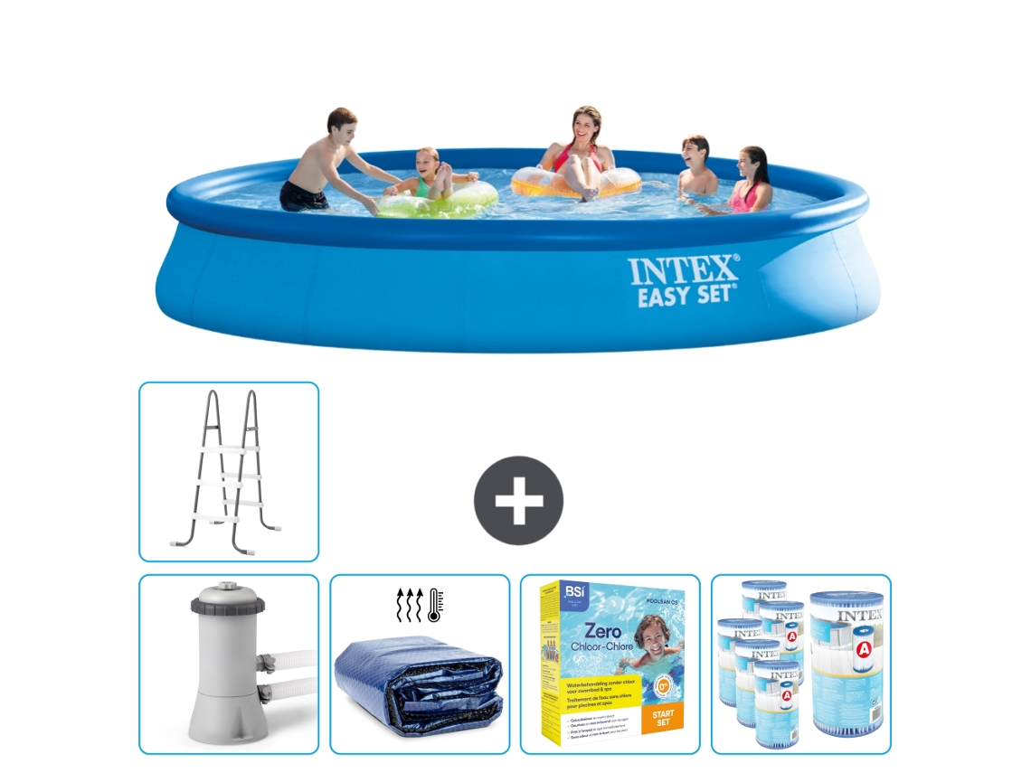 Piscina Insuflável INTEX 28158GN-CB27 (9792 L - 457x84cm)