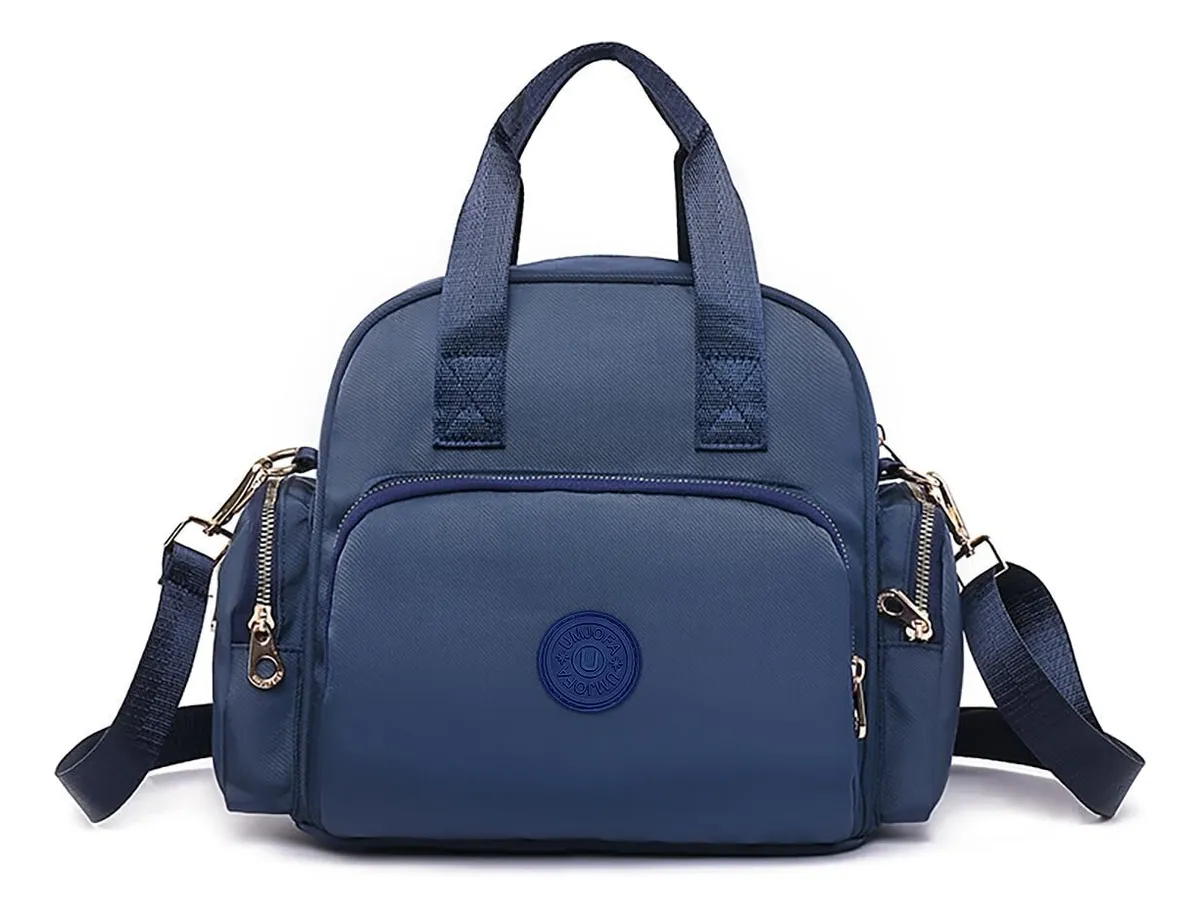 Mochila informal de un solo hombro, mochila multifuncional con carga USB
