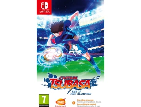Juego Nintendo Switch Captain Tsubasa Rise of New Champions (Código de Descarga en Caja)