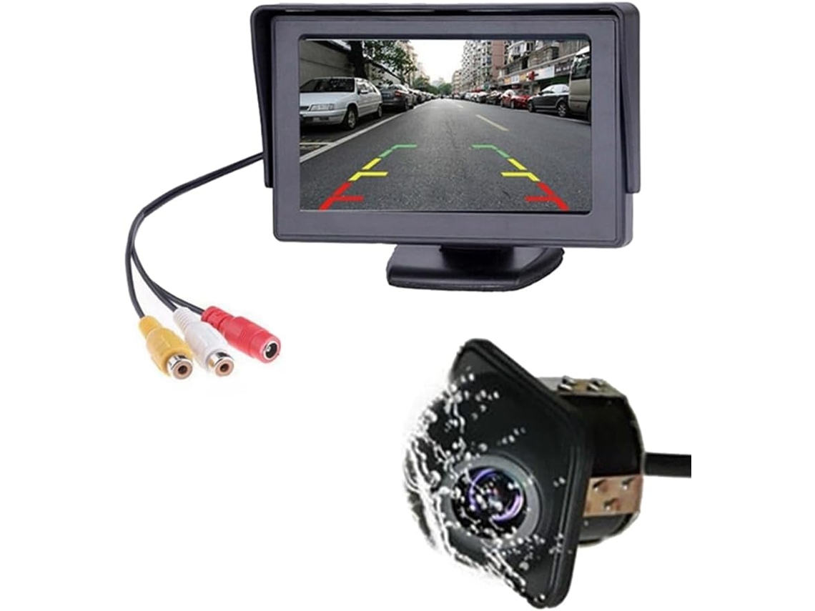 Cámara De Marcha Atrás Para Coche Con Pantalla De Aparcamiento De 10,9 Cm - 920