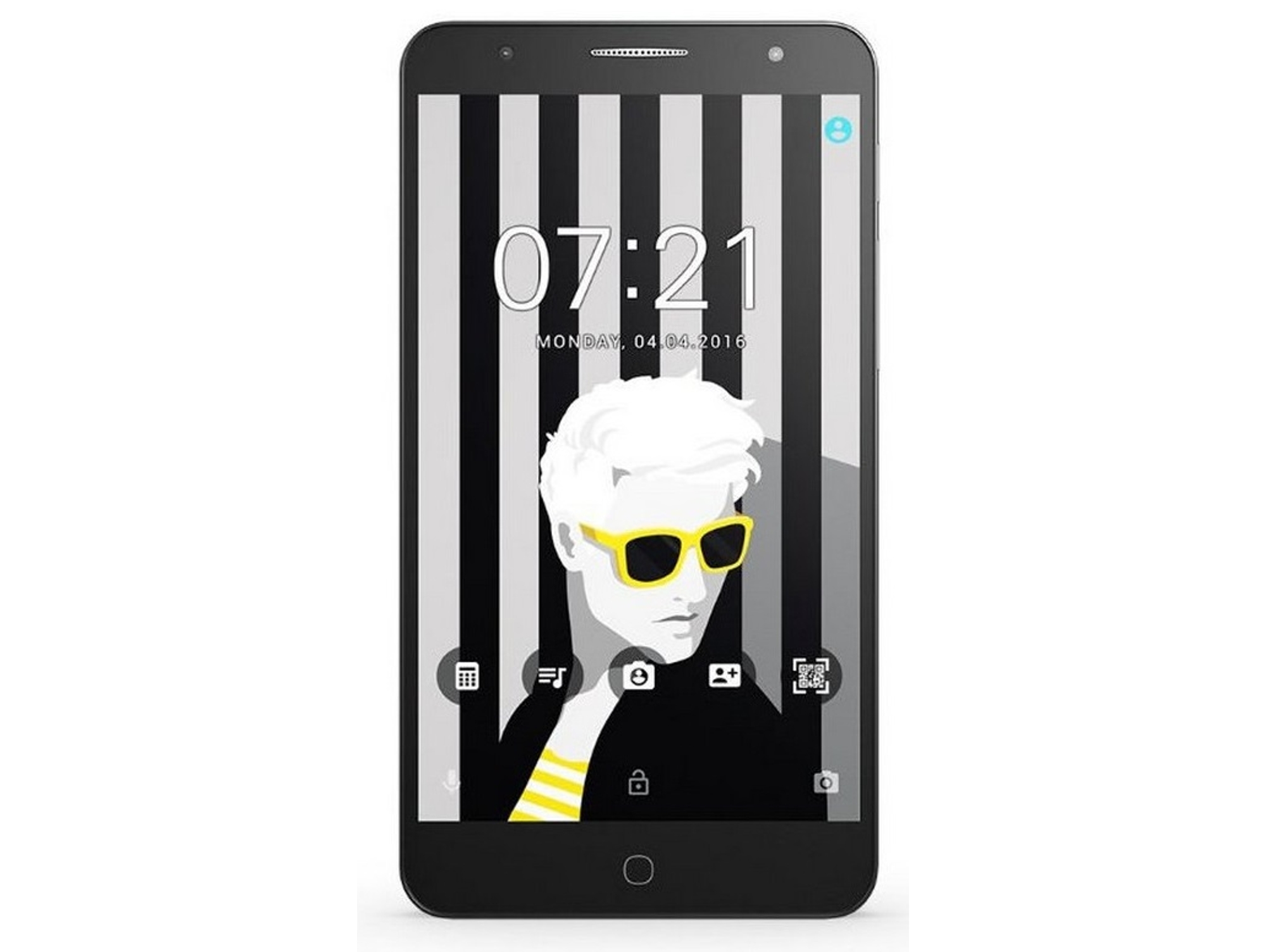 Smartphone ALCATEL Pop 4 (5'' - 1 GB - 8 GB - Plateado)