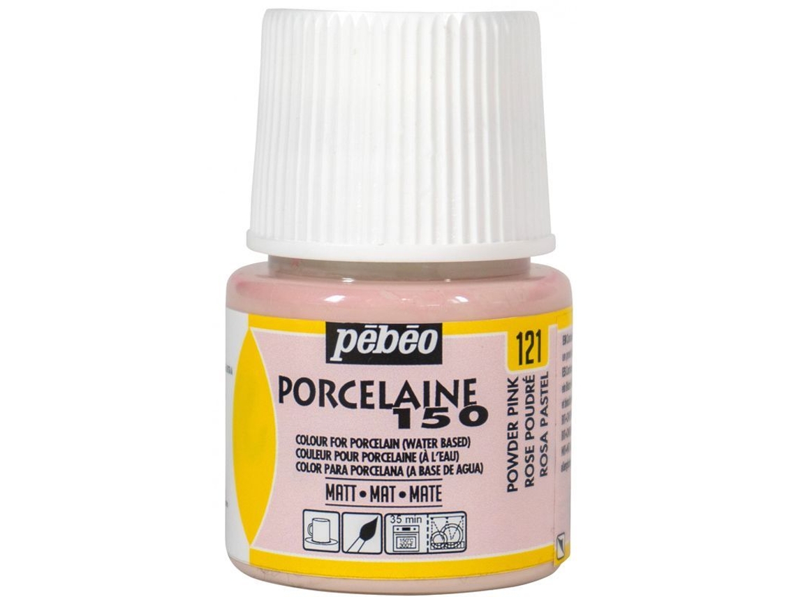 Pintura Satinada para Gres Porcelánico Rosa PÉBÉOo (45 ml)