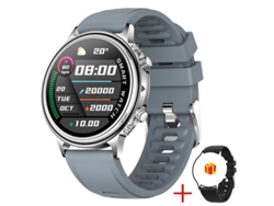 Smartwatch, compatible con teléfonos Android e iOS, resistente al agua, con llamadas Bluetooth.