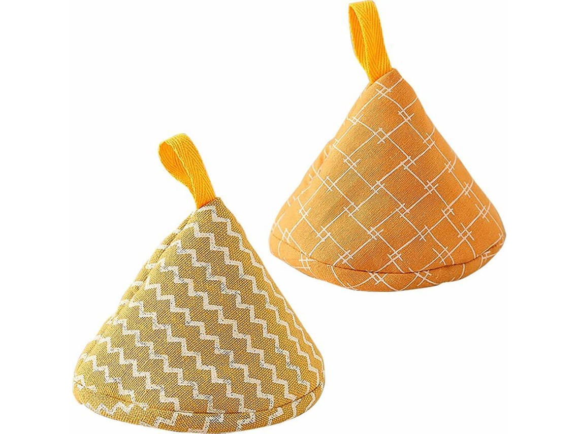 2 Fundas Textiles Resistentes Al Calor Para Mangos De Ollas, Ideales Para Guantes De Cocina Y Horno.