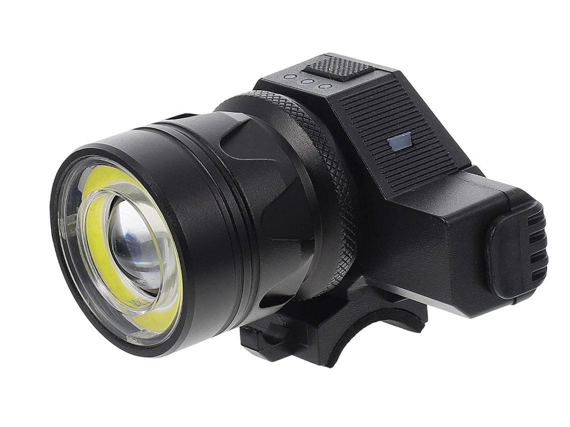 Faro delantero nocturno para bicicleta de montaña Yizhood Black