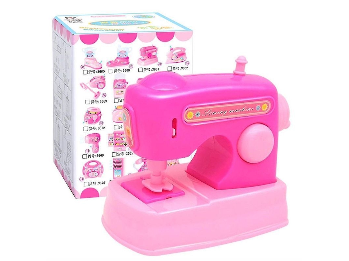 Mini Máquina De Coser Eléctrica Simulada Para Niños