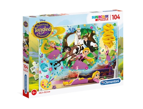 Puzzle 2D CLEMENTONI Quebra-cabeça rapunzel