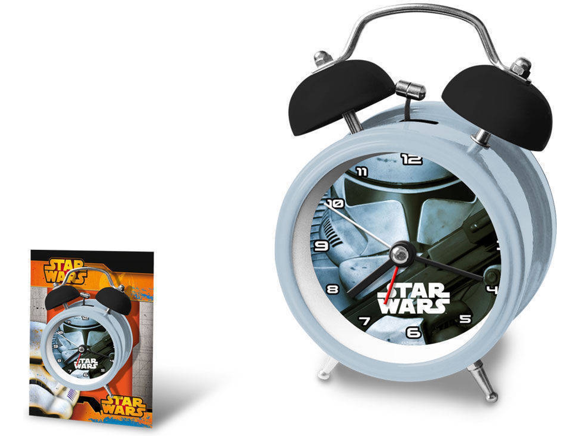 Despertador KIDS LICENSING Star Wars Stormtrooper 12cm