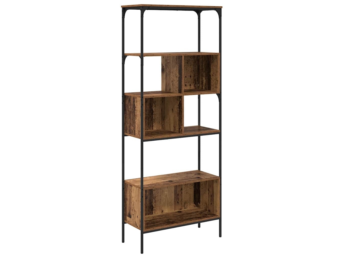 Maison Exclusive - Estantería Madera Vieja 76 X 33 X 188,5 Cm Madera Contrachapada