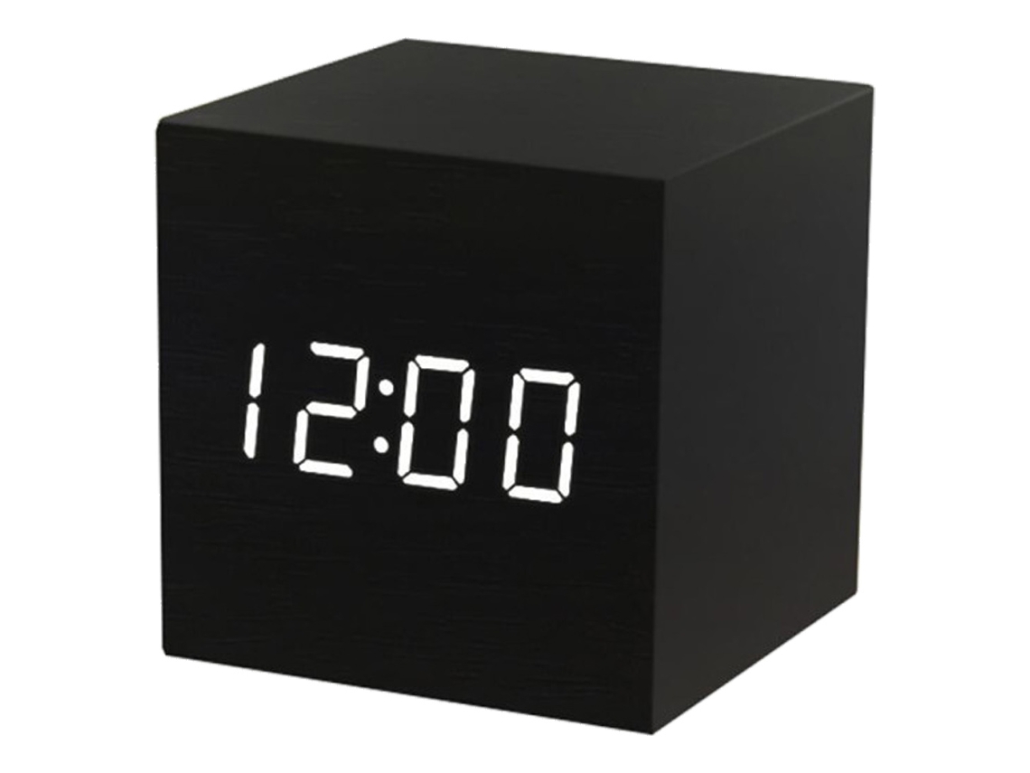 Reloj Despertador Digital con Pantalla LED de Madera. Kofihety