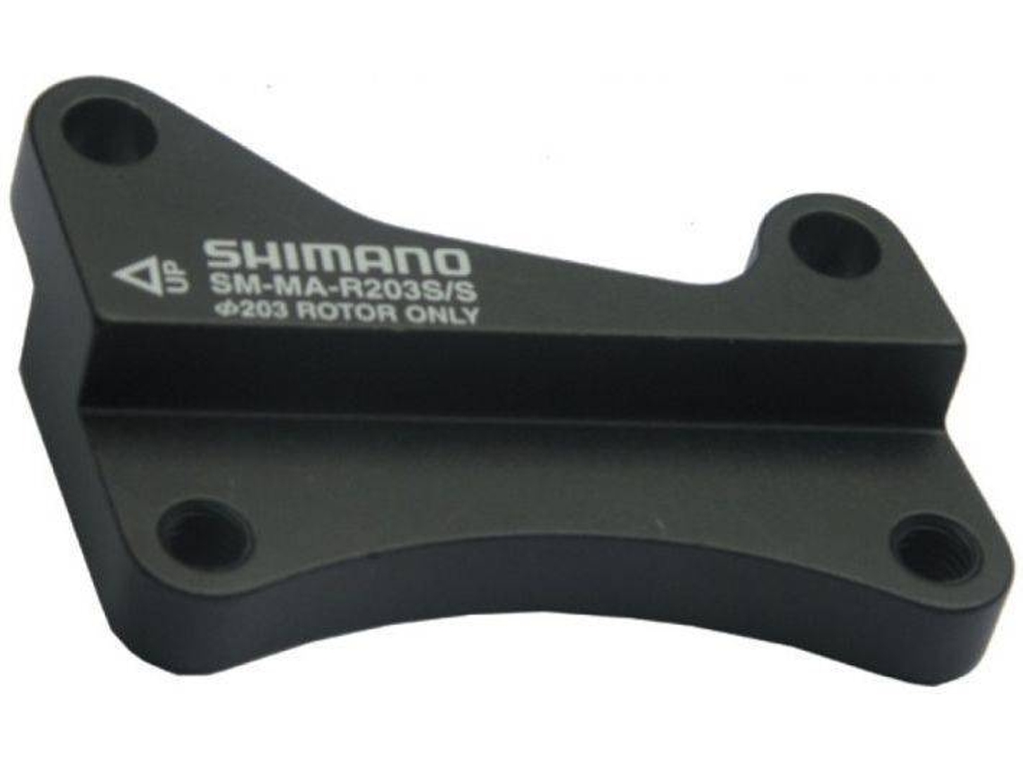 Adaptador de Freno de Disco Trasero SHIMANO Ma-R203S Pour Br-M 203 Mm (Negro-203 mm)