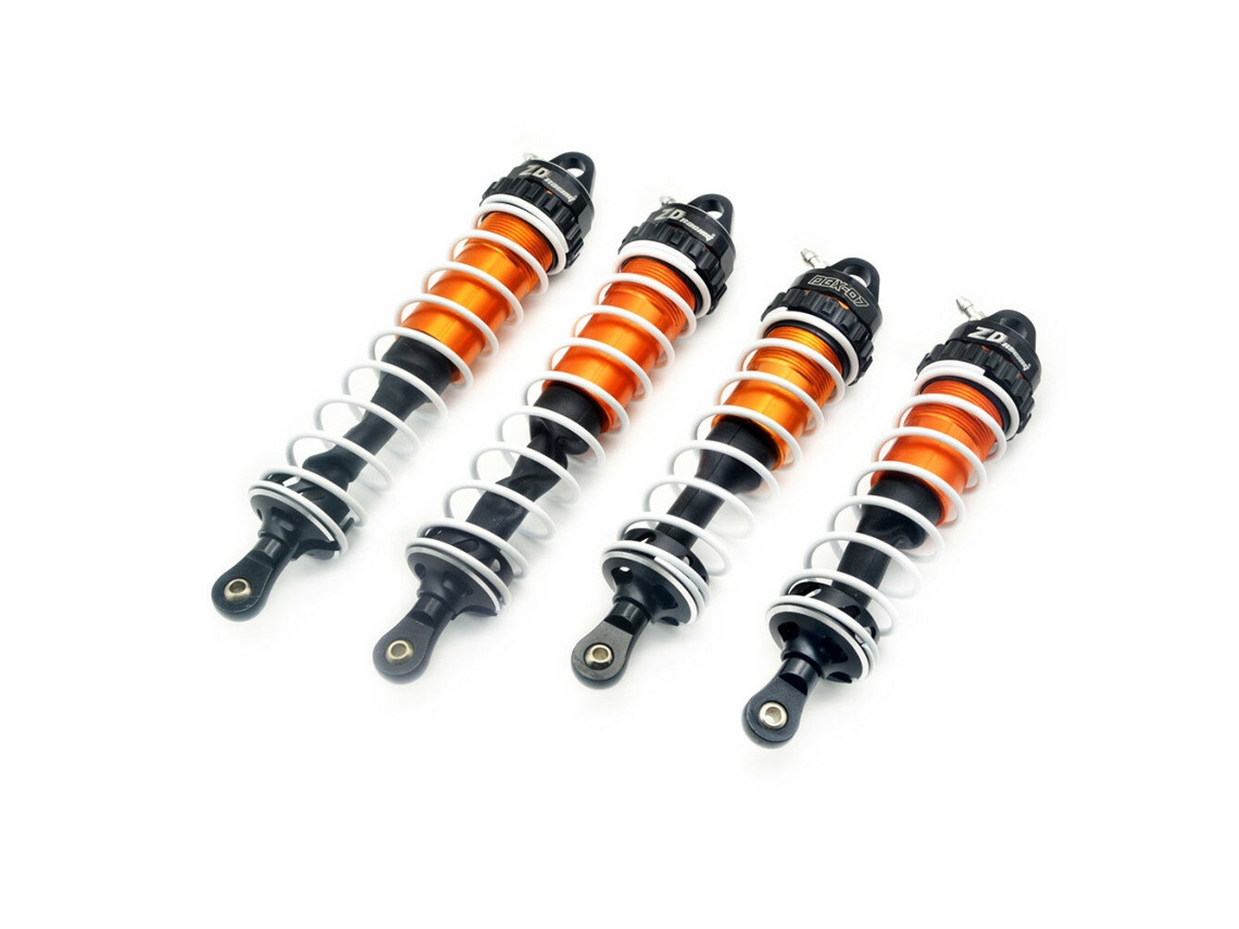 Amortiguador Trasero De Metal Relleno De Aceite Zd Racing Dbx-07 1/7 Con Anillo De Ajuste 8659 Piezas De Repuesto Para Modelos De Coches Rc
