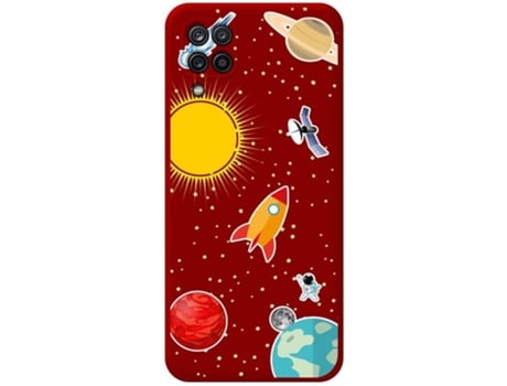 Carcasa Samsung Galaxy M12 TUMUNDOSMARTPHONE Espacio Rojo