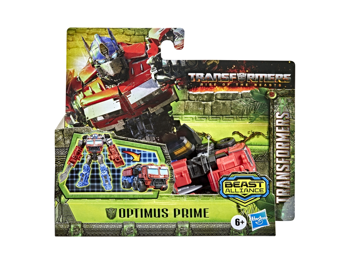 Figura TRANSFORMERS Rise Of The Beasts Beast Alliance Battle Changers Optimus Prime (Edad Mínima Recomendada: 6 años)