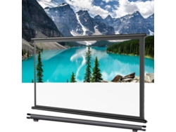 Pantalla De Proyección Para Cine En Casa De 30", 40", 50", 60", 72", Plegable Manualmente, Para Exteriores,