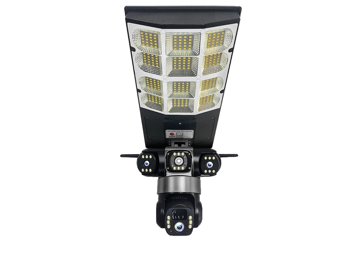 Cámara de vigilancia exterior, alimentada por energía solar, conectividad wifi, cámara wifi, añadir 128 g
