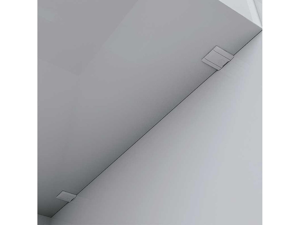 Soporte Estante Para Embutir Kintai Piv 5mm Acabado Blanco