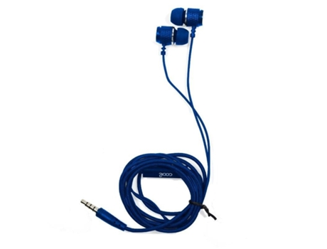 Auriculares Estéreo metálico fresco de 3,5 mm con auriculares Micro Blue
