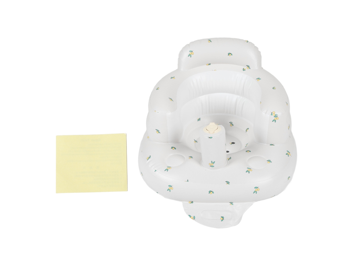 Silla Inflable Para Bebé Con Soporte Seguro, Diseño De Dibujos Animados, Tumbona Portátil De Pvc.