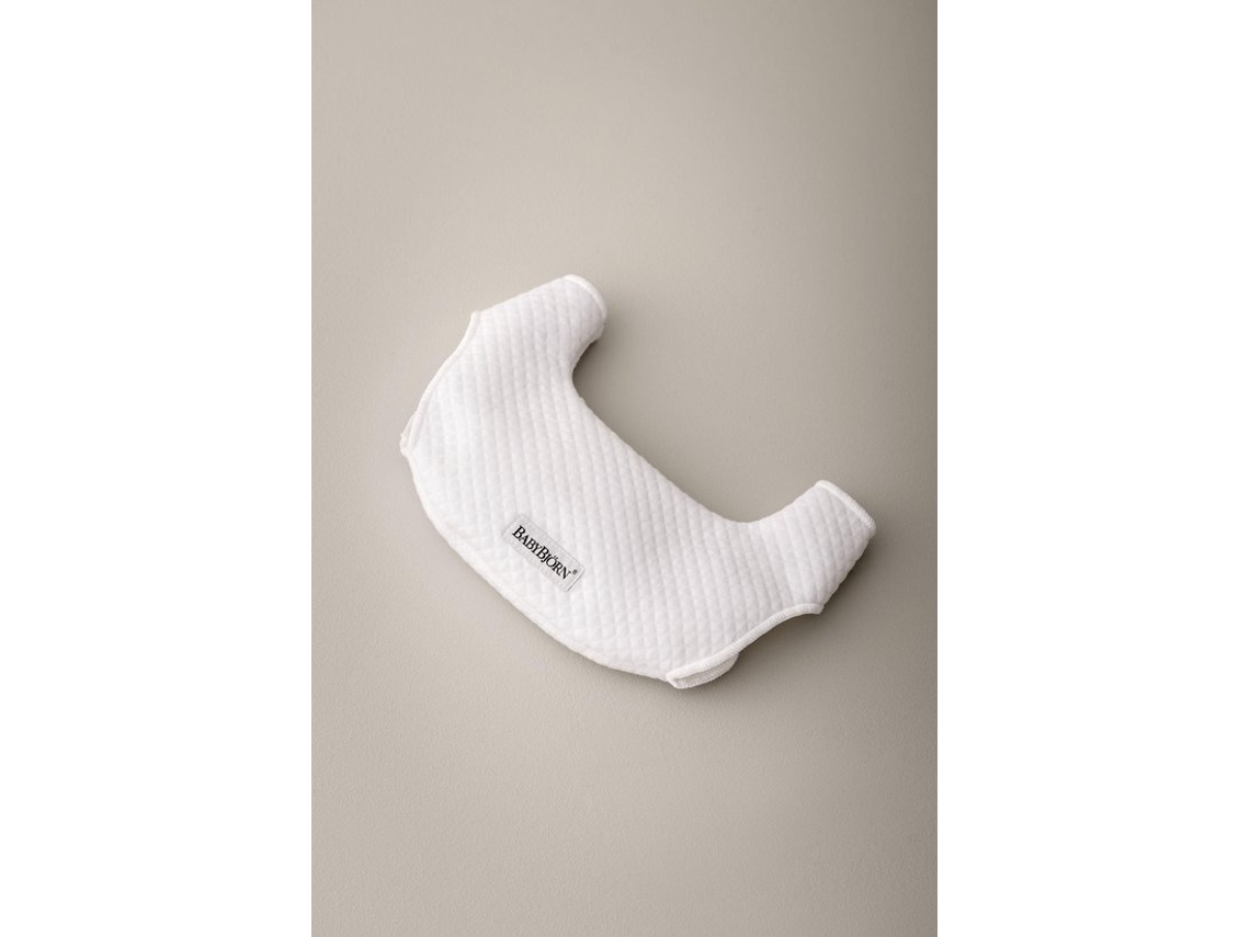 Babero para Mochila Porta Bebé BABYBJÖRN Harmony Blanco Tencel