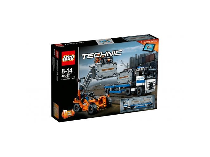 LEGO Technic: Depósito de contenedores - 42062 (Edad Mínima: 8 - 631 Piezas)