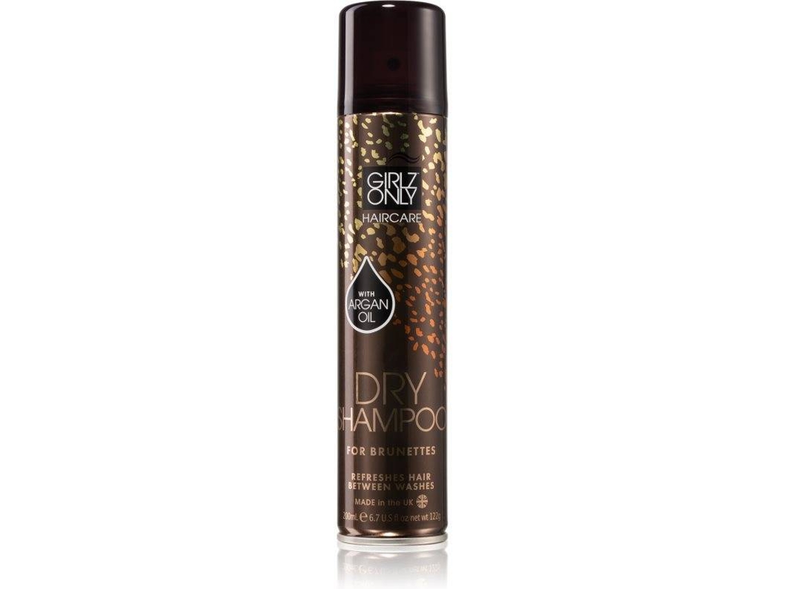 Champú En Seco Para Cabello Castaño Con Aceite De Argán 200ml
