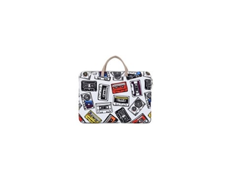Bolsa de ordenador portátil de dibujos animados simple bolsa de ordenador portátil de 13 pulgadas 15,6 pulgadas