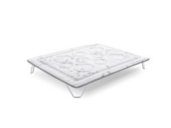 Topper Luxury MATRIS Blanco (200x200 cm)