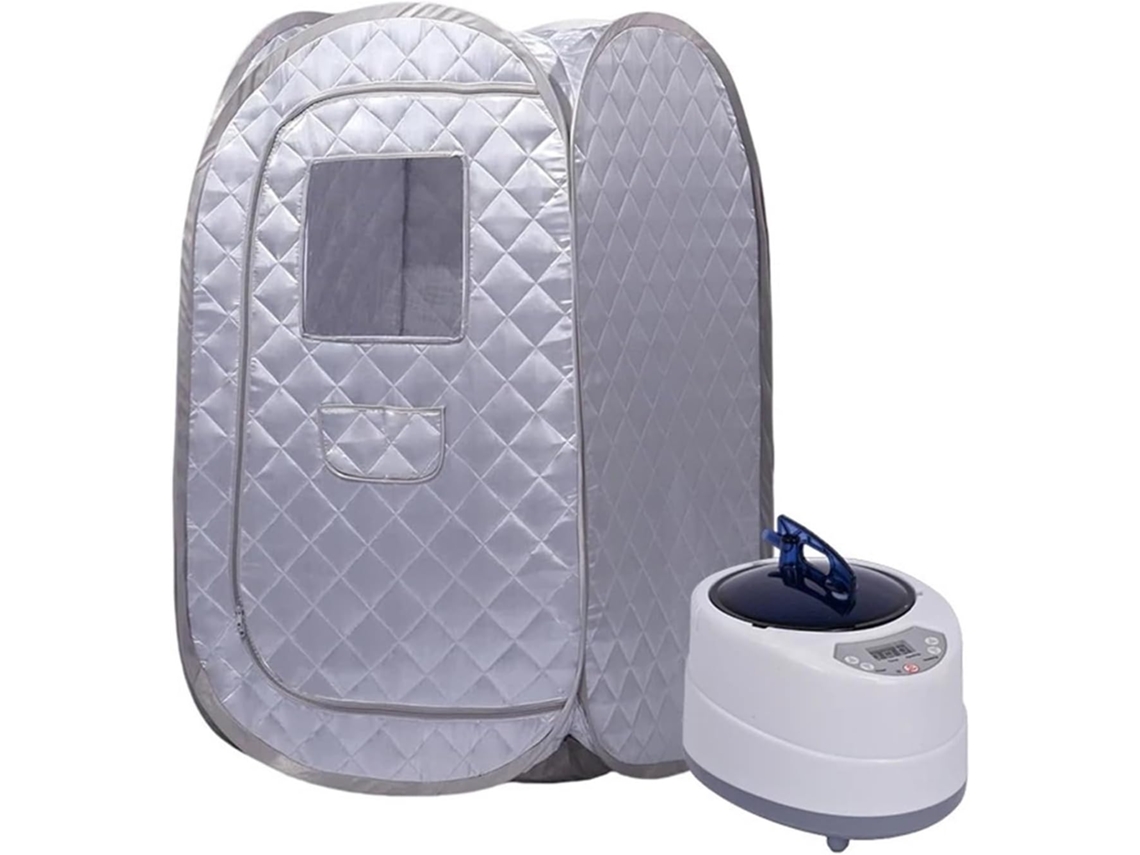 Soporte Para Sauna Para La Maison, À Vapeur Tout Le Corps, Flexible, Con Cuiseur De 2l, 1000 Watts