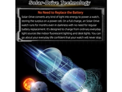 Relojes solares para el hogar, resistentes al agua hasta 5 atm, para buceo, LED, para hombre, para maratón, supervivencia, natación, Saisiyiky