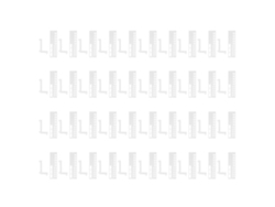 Juego de 40 herramientas antifugas para colmenas (sin marca)