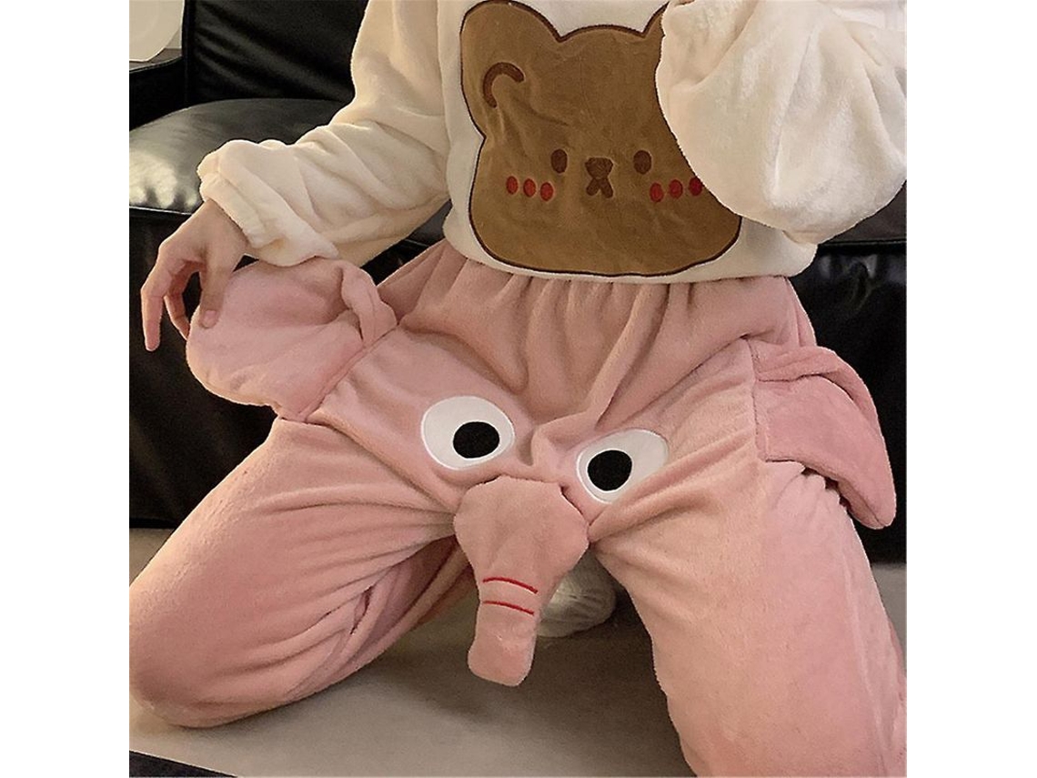 2026-pantalones De Pijama 3d De Elefante/cerdo Para Hombre Y Mujer, Suaves Y Calientes, Ideal Para Regalo De Pareja