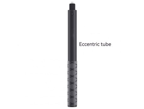 Trípode de varilla de extensión giratoria con mango de palo Selfie Invisible para 360 One R/ X2/evo negro 1,2 m tubo excéntrico