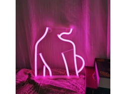 Letrero De Neón Led Con Forma De Mujer, Luces De Neón Brillantes Y Geniales, Batería Usb, Decoración De Pared, Bar, Fiesta, Navidad, Boda.