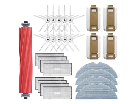 Escova principal filtros hepa para lixeira para peças roborock s7 t7s t7plus