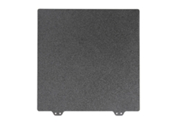 Placa De Acero Flexible Pei De 235 Mm Con Textura Lisa Y Doble Cara Para Impresora 3d Ender-3 3pro, Color Negro.