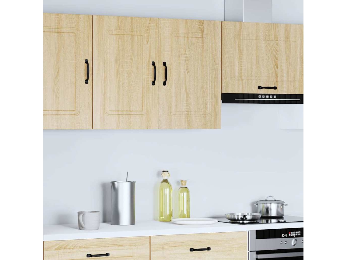 Mueble De Pared Cocina Kalmar Madera Contrachapada Roble Sonoma