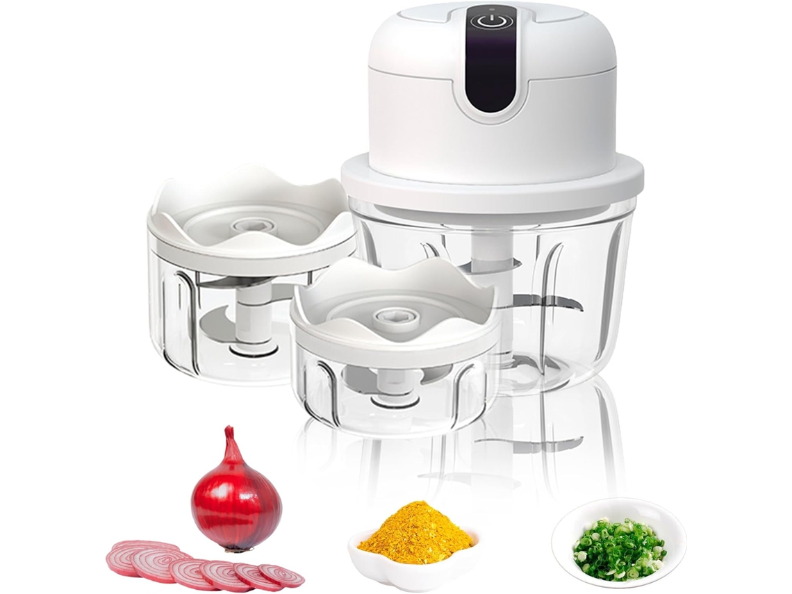 Picador Eléctrico Eifson 3 Tazas 100/250/350ml Cebolla