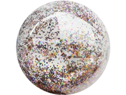Juego De 3 Pelotas De Playa Inflables Transparentes Con Purpurina Para Juegos En La Piscina, Fiestas,...