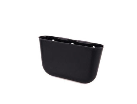 Bote de basura del coche bote de basura de la suspensión caja de almacenamiento del coche[Negro / 500ml-1l]