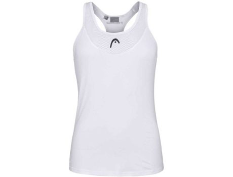 Camiseta de Mujer HEAD RACKET Tenley Tenis Blanco (XL)