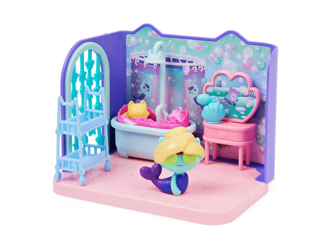 La casa de muñecas de Gabby El baño de Siregata CASA DE MUÑECAS GABBY