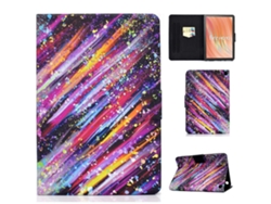 Funda para tableta A2 con estampado de estrellas fugaces para Amazon Fire HD 10 Chennnls (2023)