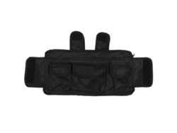 Bolsa de ayuda para caminar con múltiples bolsillos para llevar objetos sueltos.