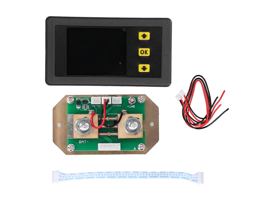 Medidor Combinado Lcd, Voltaje, Corriente, 500 A, Vatímetro Digital, Monitor De Energía Residencial