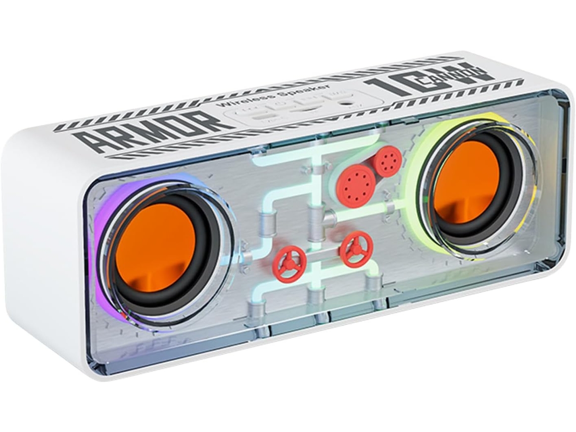 Altavoz portátil con cable - Altavoces SFUSHOS de audio transparente
