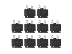 2026horizon-10 Piezas Protector De Sobrecarga Auto Reset Fuse Disyuntor Para Accesorios De Coches Infantiles Ac125 250v