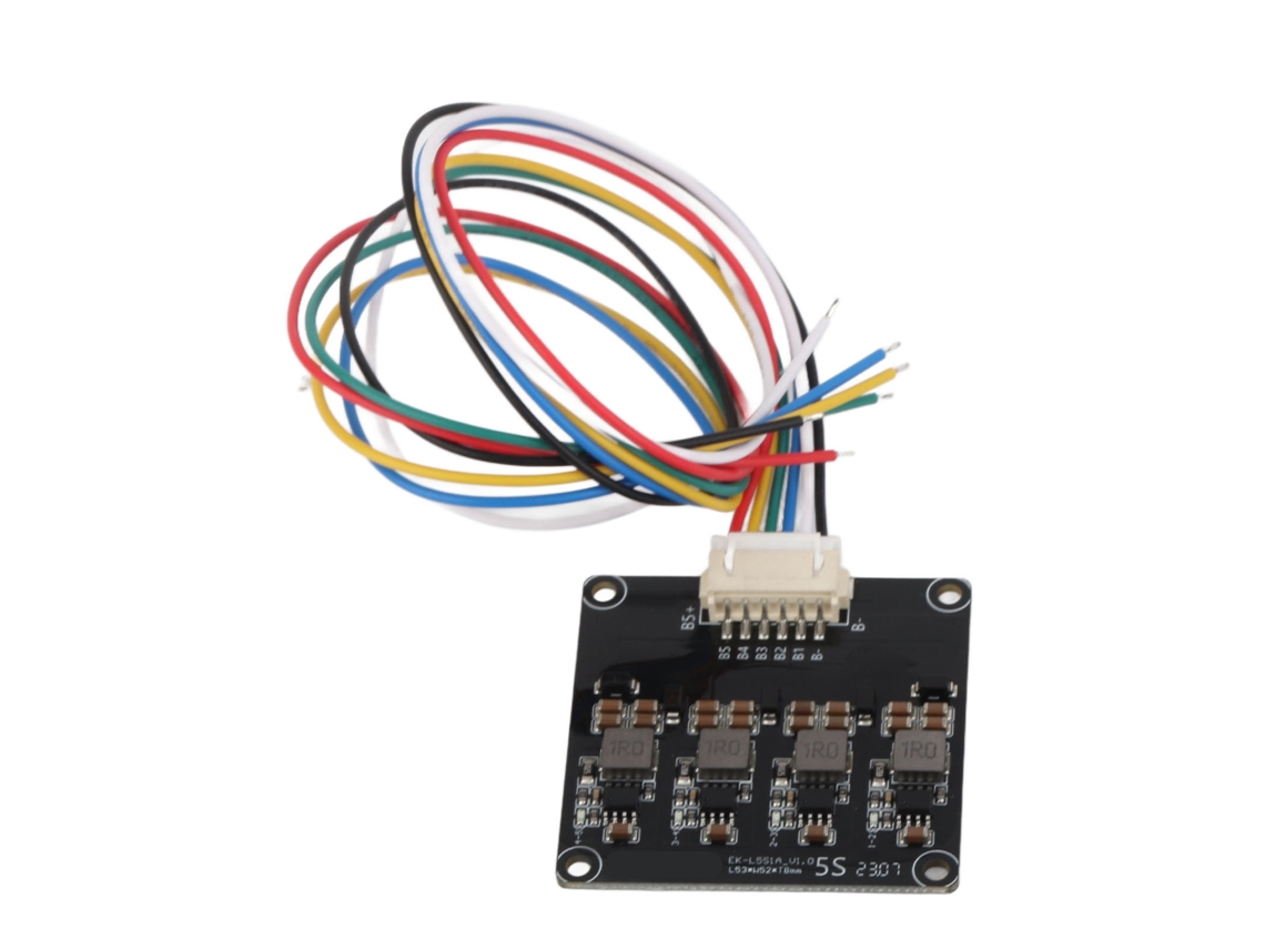 Ecualizador Activo Bms Balanceador Inductivo 1.2a Para Baterías De Iones De Litio Lfp 5s